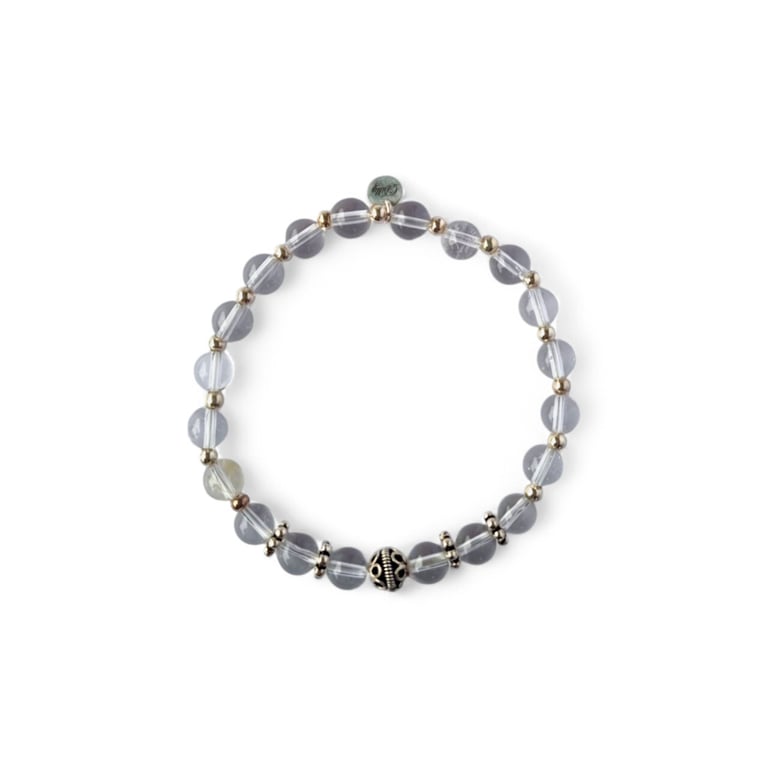 Phase quartz bracelet
