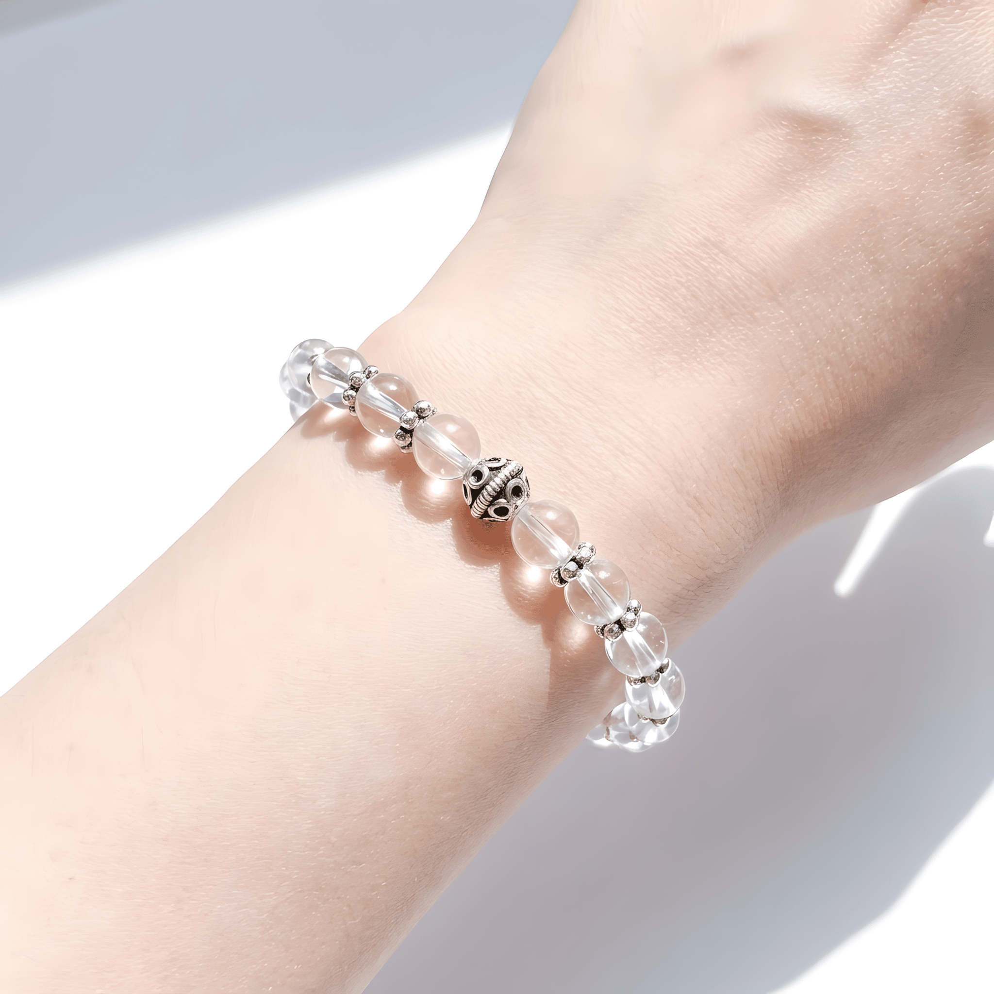 Phase quartz bracelet