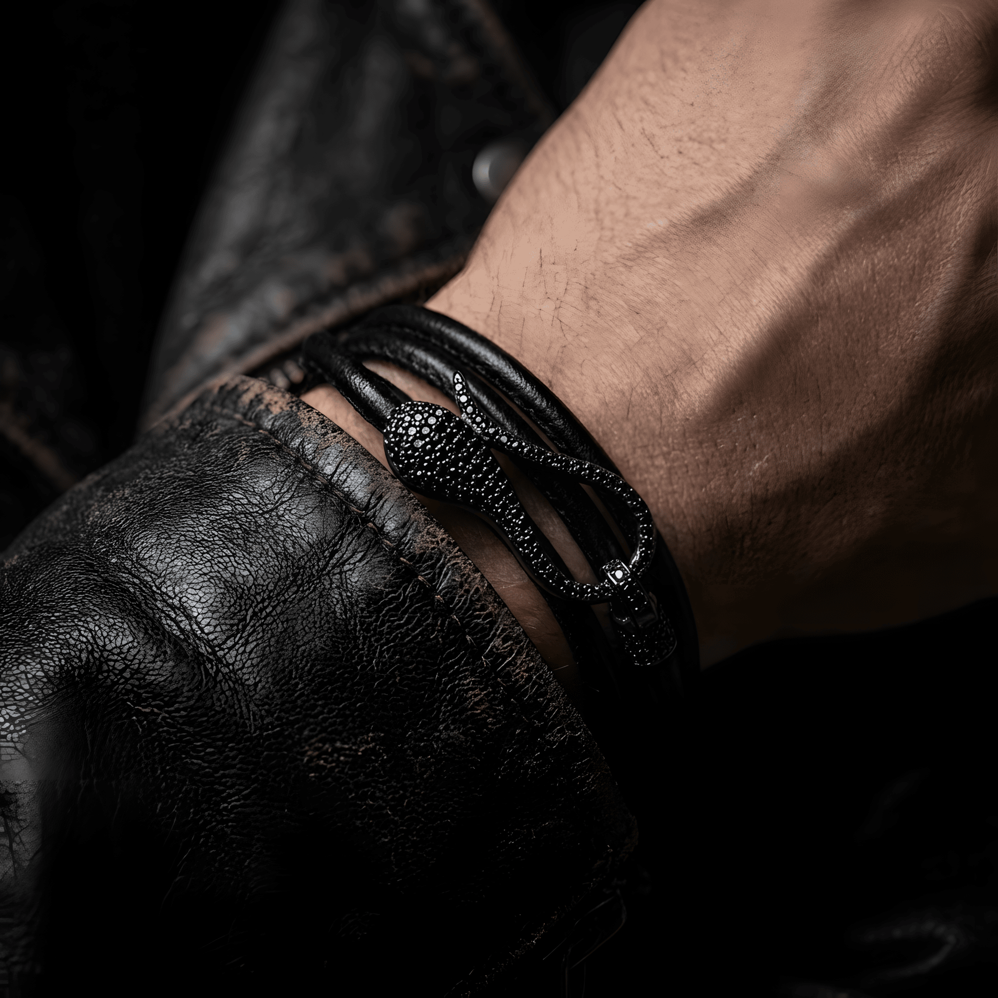 The Meridian serpent bracelet